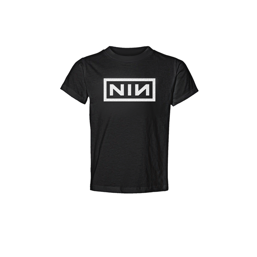 NIN LOGO WHITE YOUTH TEE – Nine Inch Nails